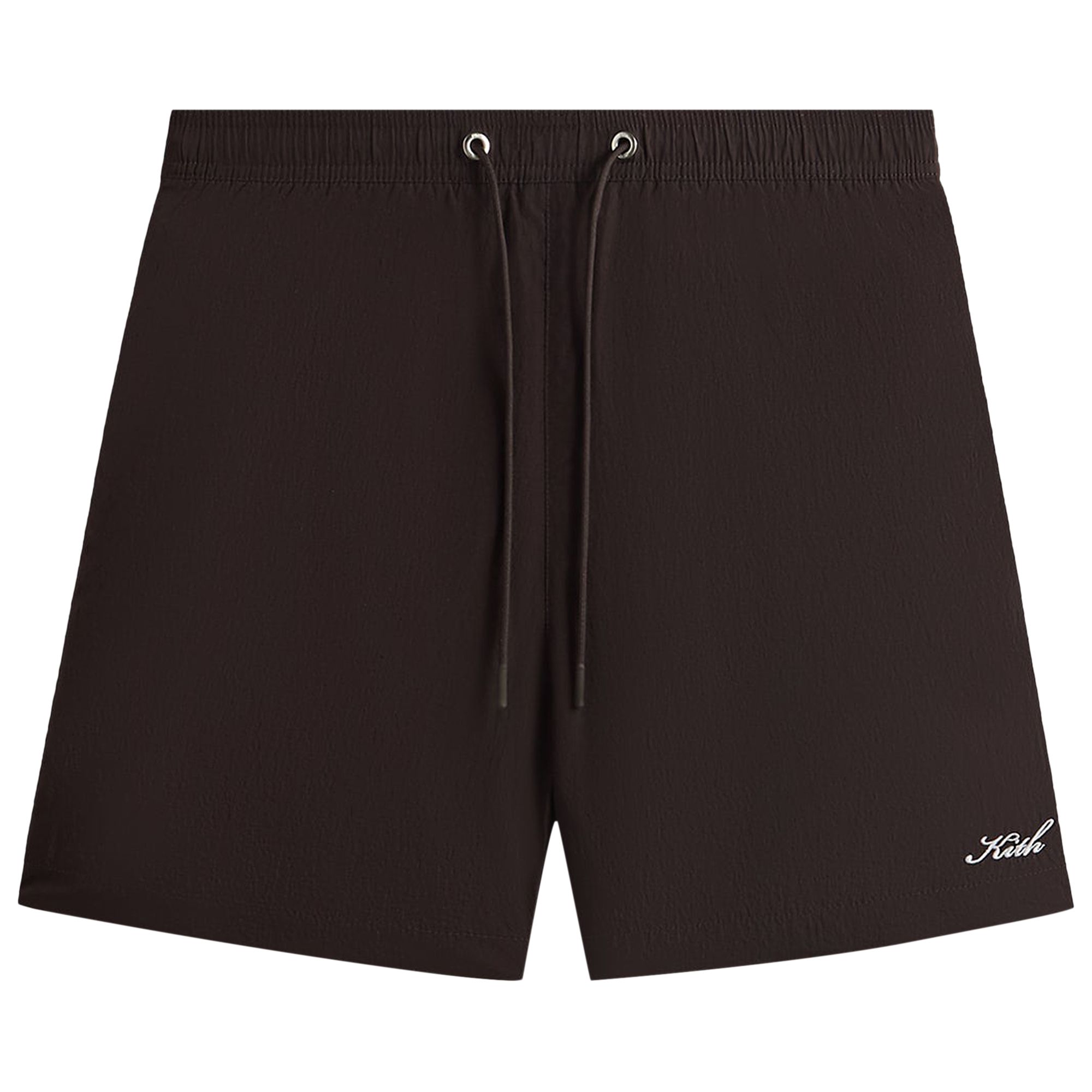 Pre-owned Kith Garment Washed Nylon Active Swim Short 'incognito' | Brown | Men's Size Xxl