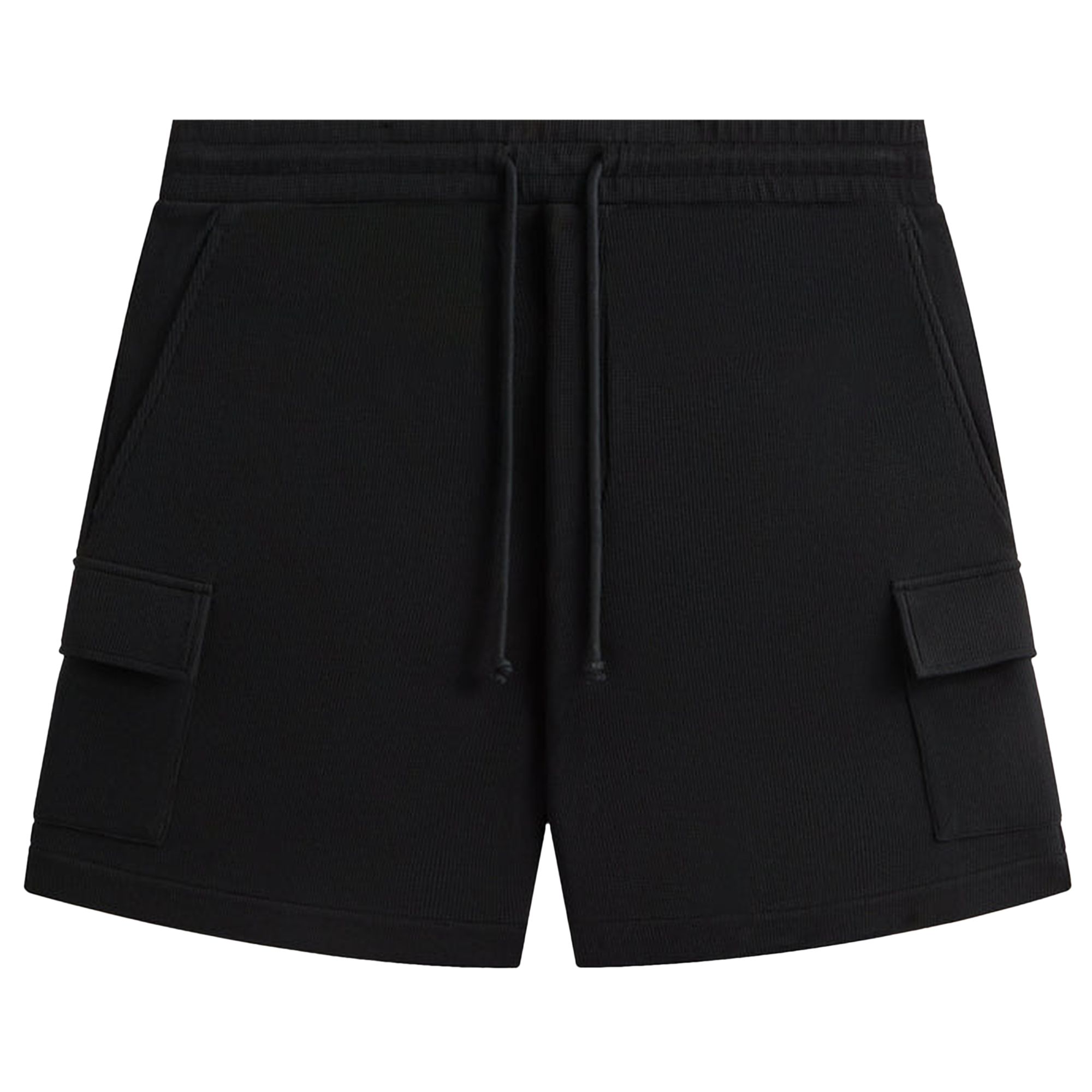 Pre-owned Kith Micro Waffle Fairfax Cargo Short 'black' | Men's Size M