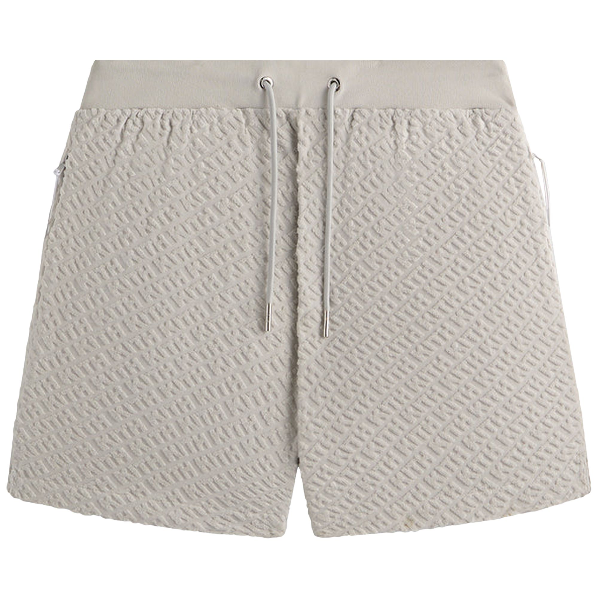 Pre-owned Kith Monogram Terry Graham Short 'concrete' | Grey | Men's Size Xxl In Gray