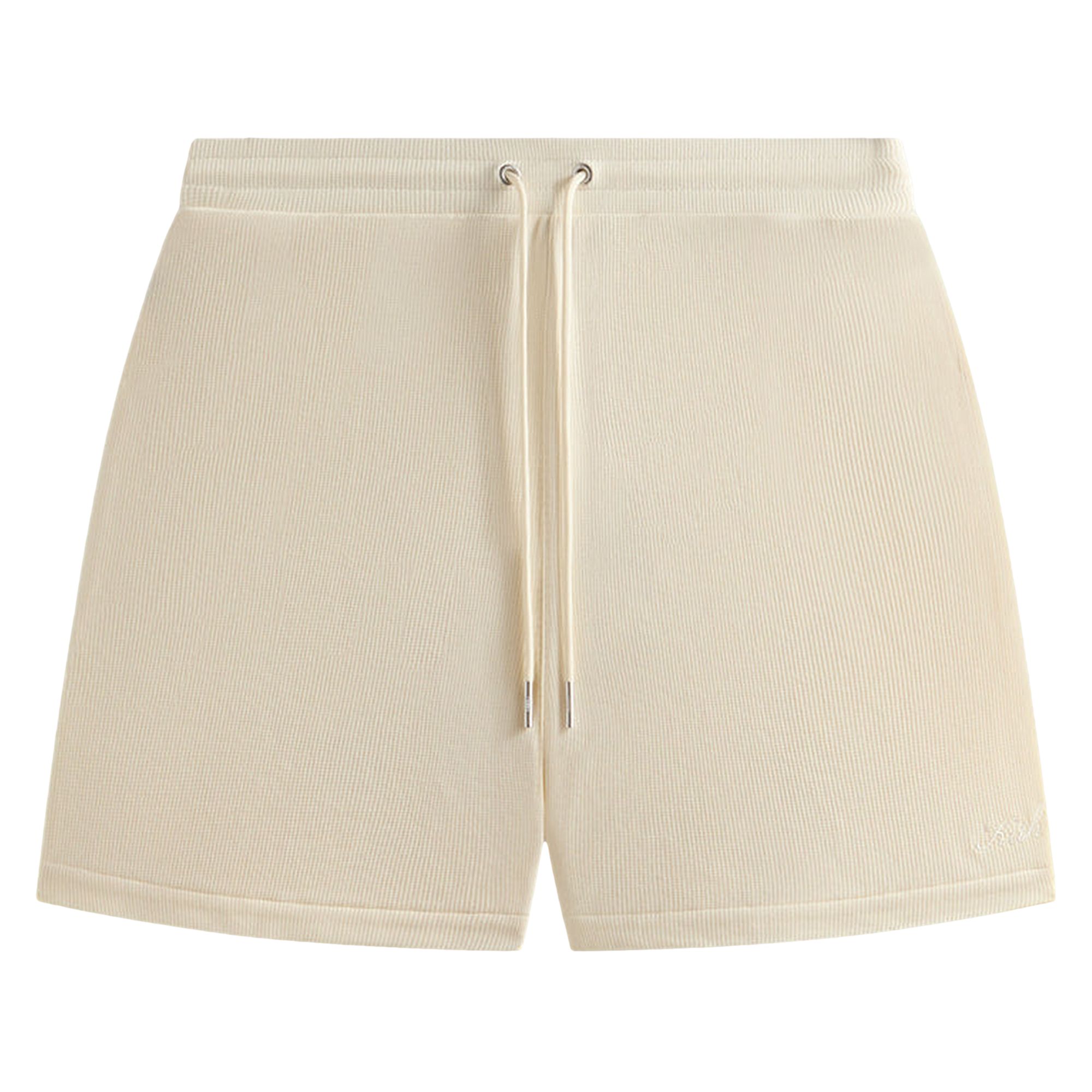 Pre-owned Kith Micro Waffle Graham Short 'sandrift' | Tan | Men's Size Xs In Brown