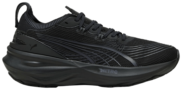 Puma ForeverRun Nitro 2 Wide Black Galactic Grey