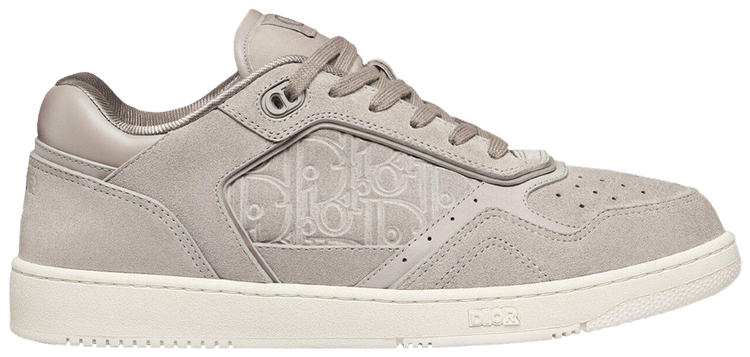 Dior B27 Uptown Low Dior Oblique Suede   Grey