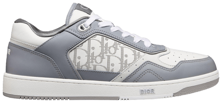 Dior B27 Low Dior Oblique Galaxy   Grey White