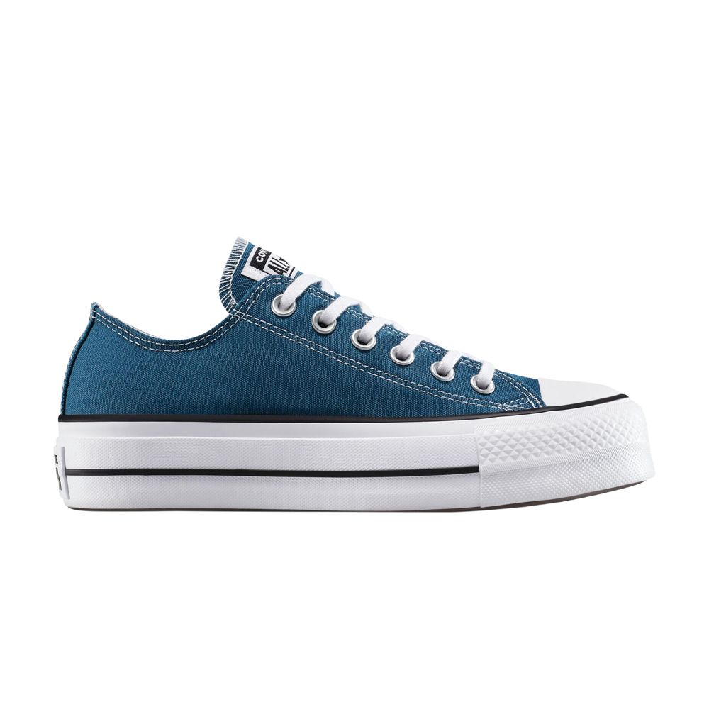 Pre-owned Converse Wmns Chuck Taylor All Star Lift Platform Low 'slacker Blue' | Women's Size 10.5