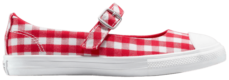 Converse Chuck Taylor All Star Dainty Mary Jane PS Checkered Red