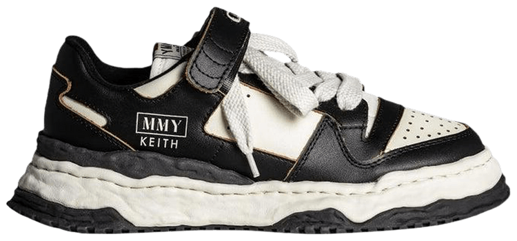 Maison Mihara Yasuhiro Keith OG Sole Leather Low Black White