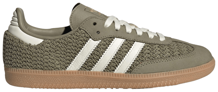 adidas Wmns Samba OG Knit Pack   Orbit Green