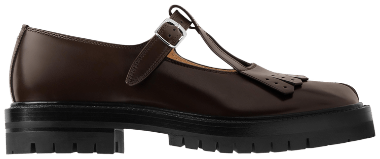 Maison Margiela Wmns Tabi County Mary Jane Loafer Dark Forest