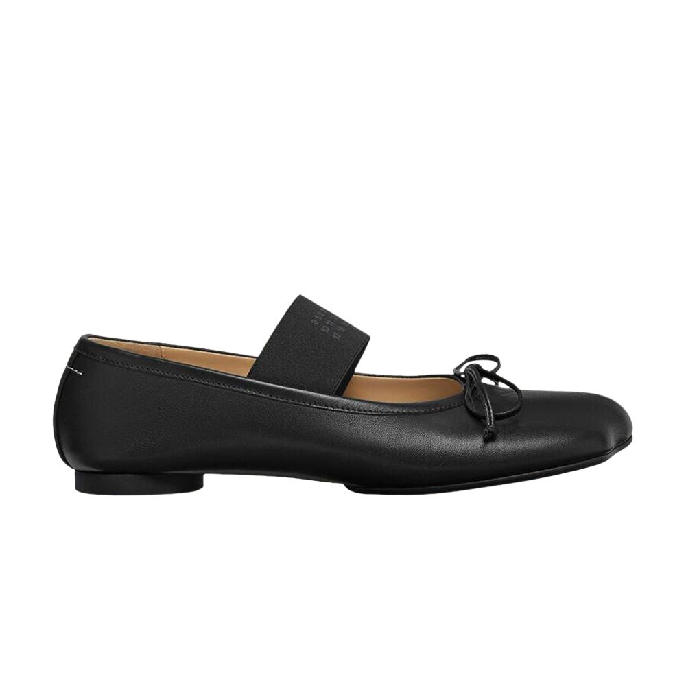 Pre-owned Mm6 Maison Margiela Wmns Anatomic Ballerinas 'black' | Women's Size 36