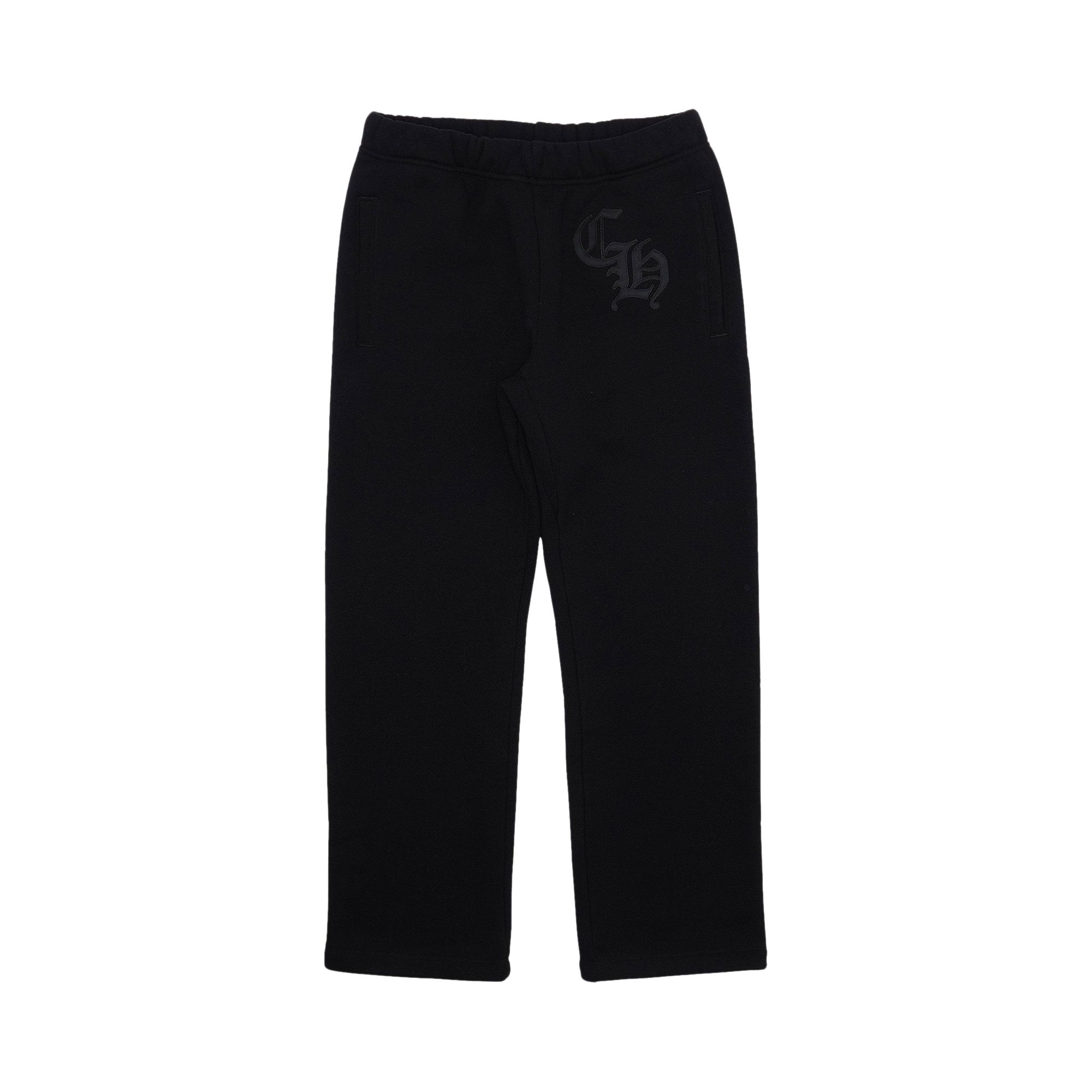 Pre-owned Chrome Hearts 711 Nylon Ch Sweatpants 'black' | Men's Size L