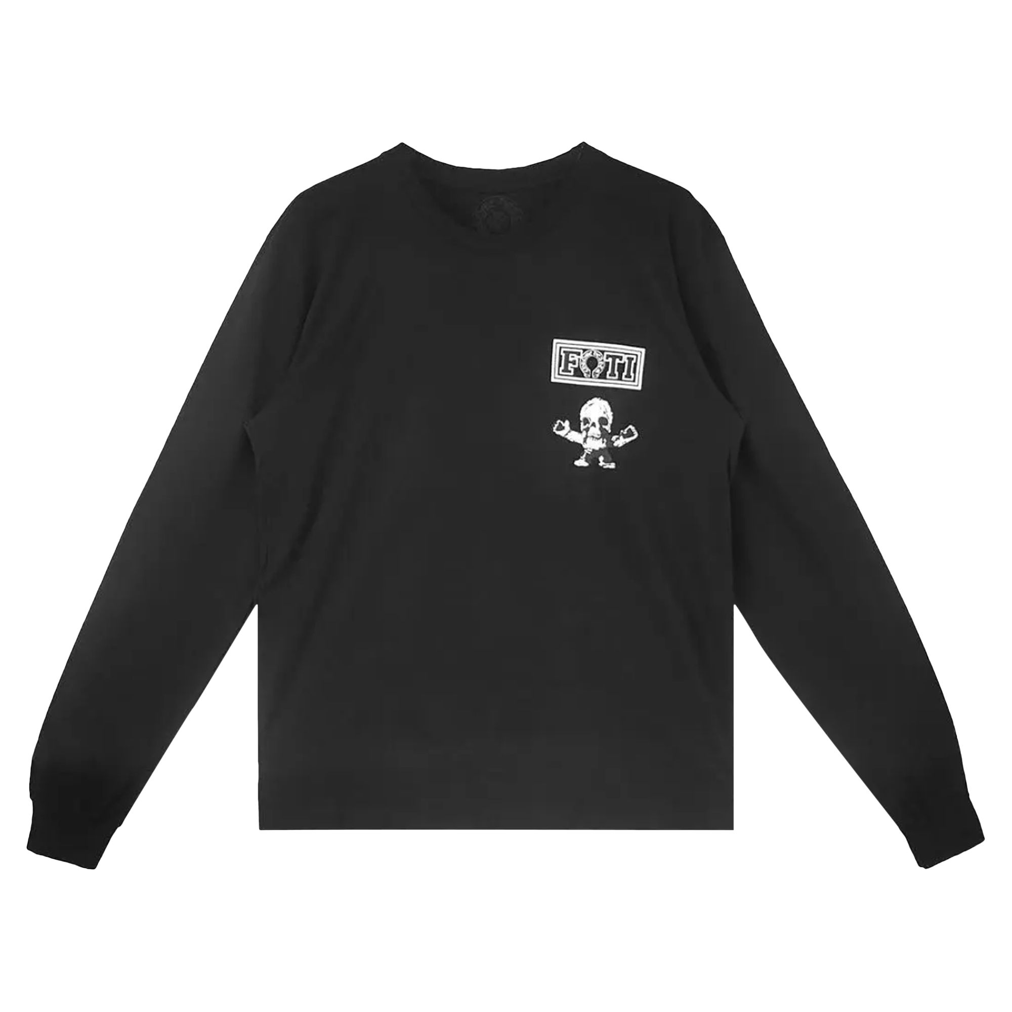 Pre-owned Chrome Hearts Foti Long-sleeve Shirt 'black' | Men's Size S