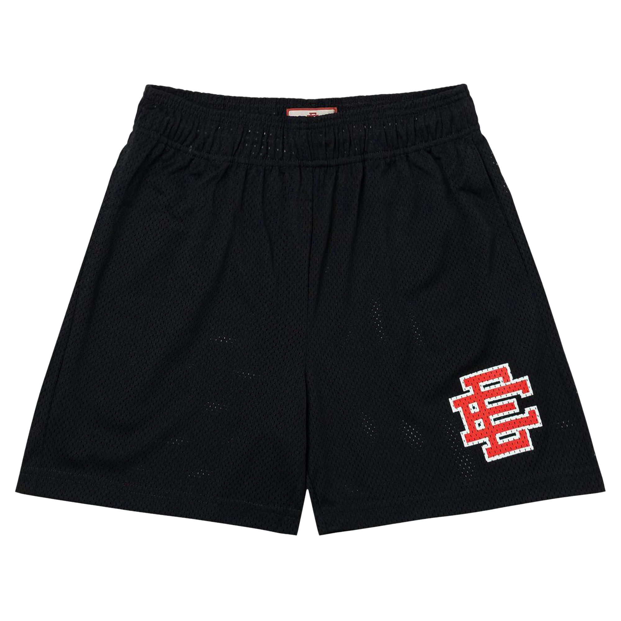 Pre-owned Eric Emanuel Ee Basic Shorts 'black/red' | Men's Size M