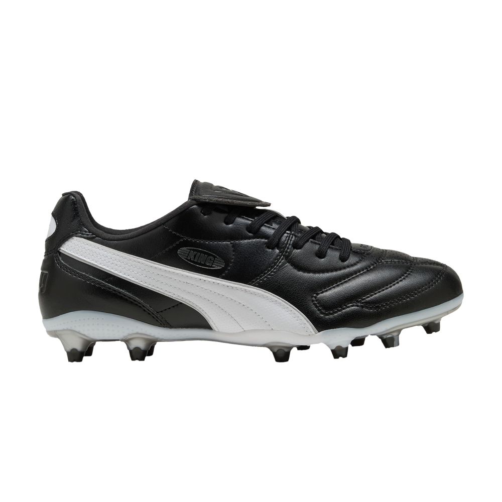 Puma King Liga FG AG 'Black White' | Men's Size 5.5 - 108475-01