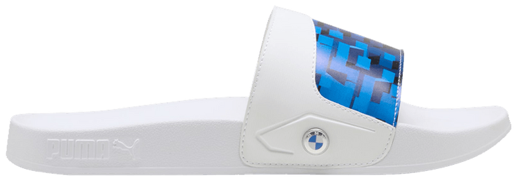 BMW M Motorsport x Puma Leadcat 20 Slide White Cobalt