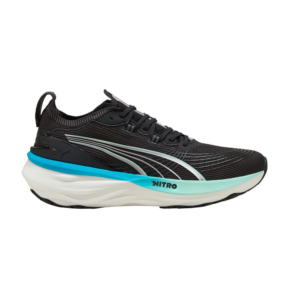 Puma ForeverRun Nitro 2 'Black Speed Blue' | Men's Size 9.5 - 310109-14