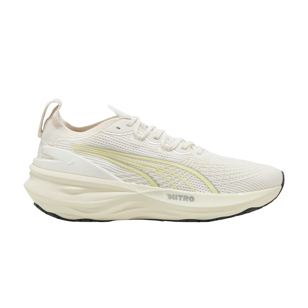 Puma ForeverRun Nitro 2 'Warm White Gold Moon' | Cream | Men's Size 10.5 - 310109-16