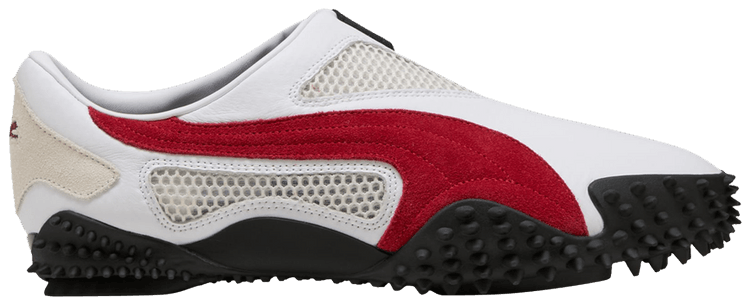 Puma Ur Mostro White Dark Crimson