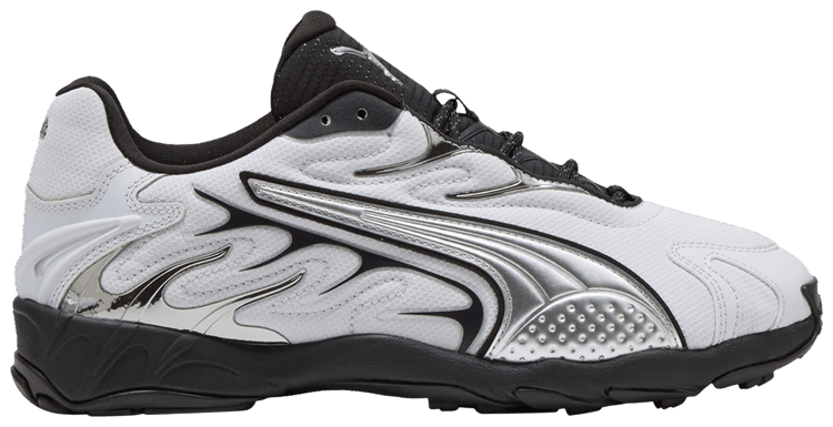Puma Inhale Smile   Silver Mist Black