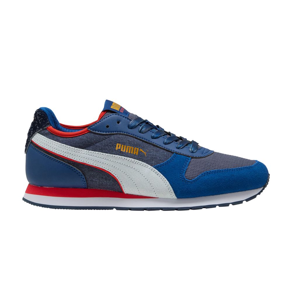 Puma ST Miler Retro 'Navy White Fierce Red' | Blue | Men's Size 9.5 - 402666-01