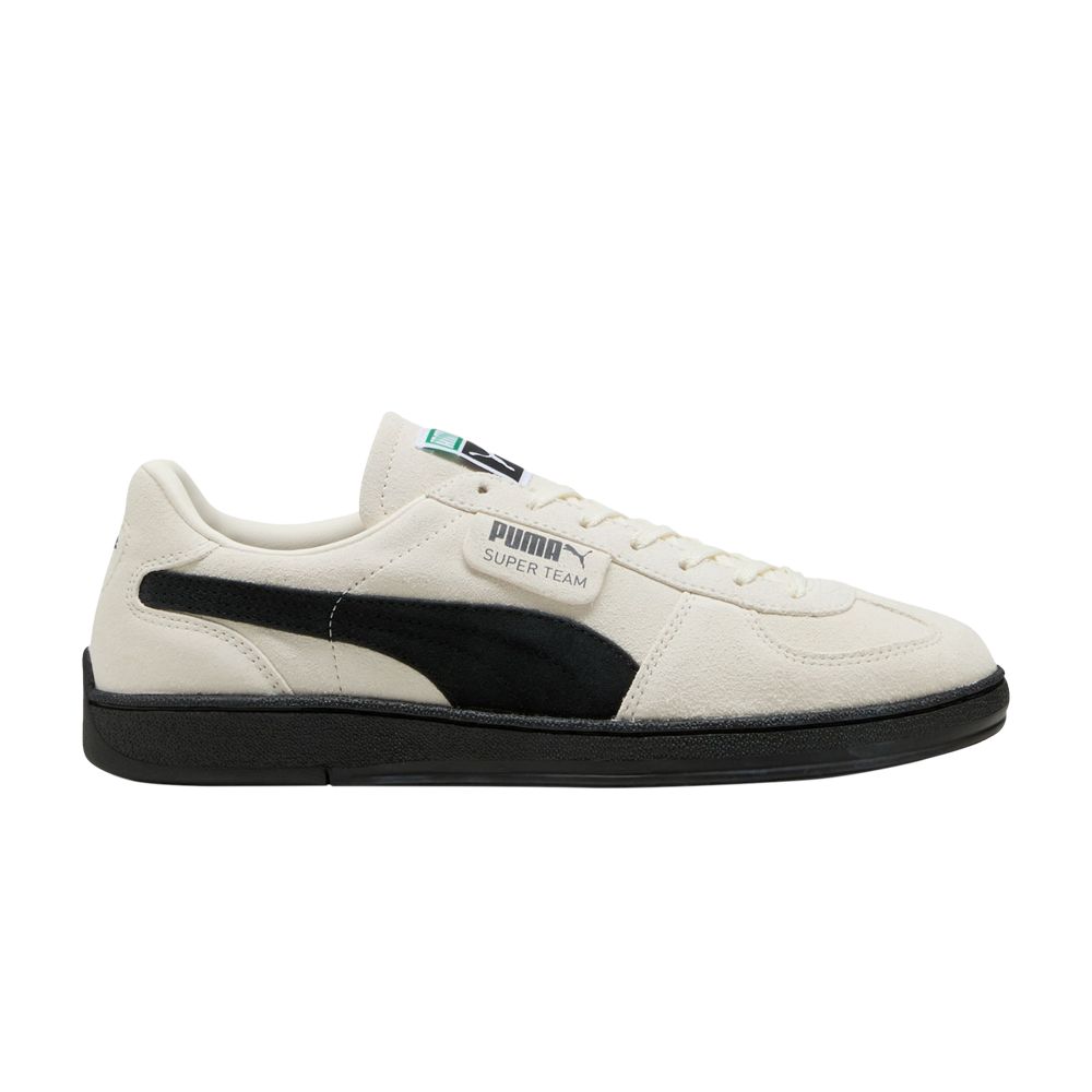 Puma Super Team 'Warm White Black' | Cream | Men's Size 6.5 - 403171-03