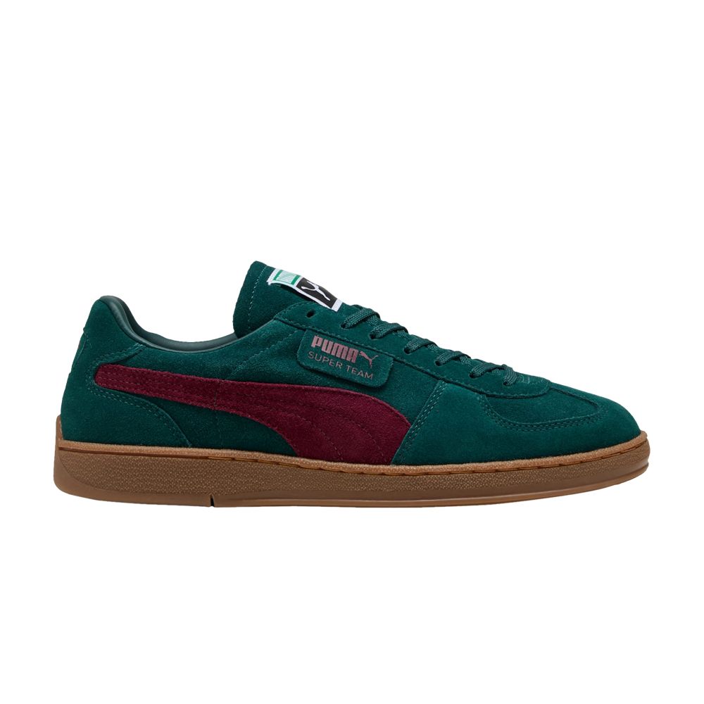 Puma Super Team 'Green Terrain Ruby Shimmer' | Men's Size 7.5 - 403171-04