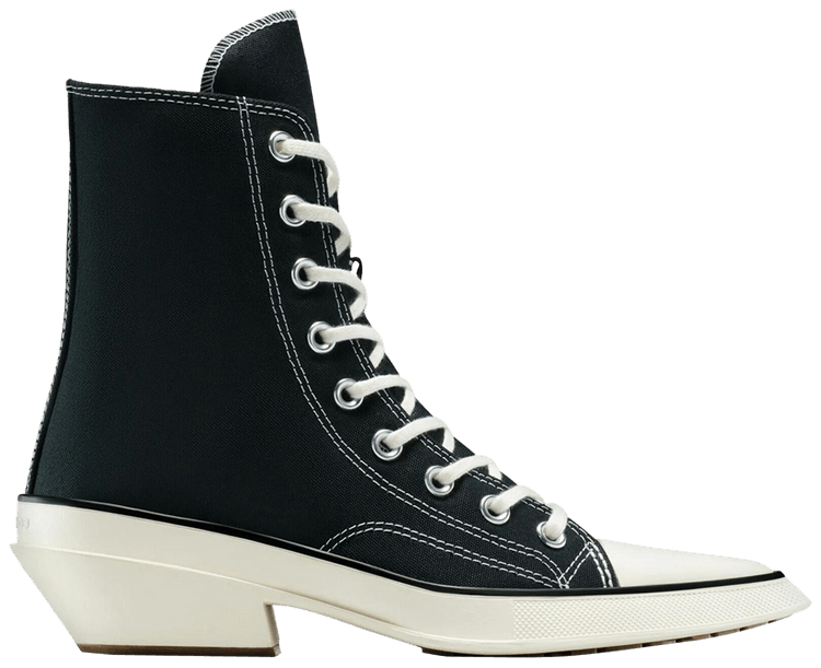 Converse Wmns Chuck 70 Hi De Luxe Pointed Black White