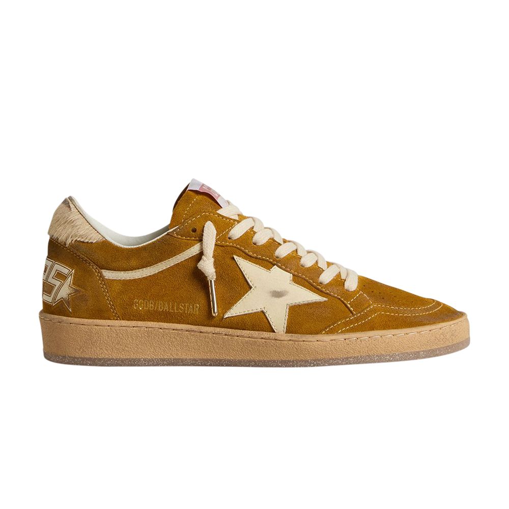 Pre-owned Golden Goose Wmns Ball Star 'horsy Heel - Camel' | Brown | Women's Size 37
