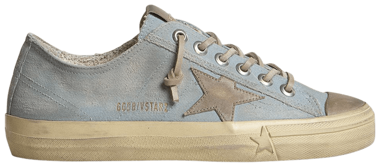 Golden Goose Wmns V Star 2 Light Blue Dove Grey
