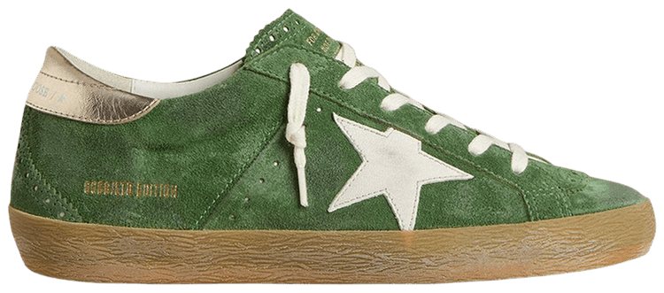スニーカー GOLDEN  Women Sneakers GWF00906F00726035927 Green Buy Golden Goose Wmns Superstar 'Green Gold Metallic