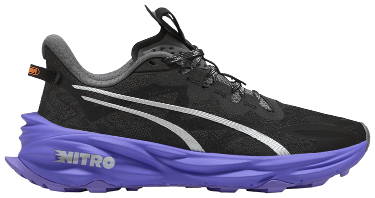 Puma Wmns Fast Trac Nitro 3 Seasons   Black Dark Amethyst