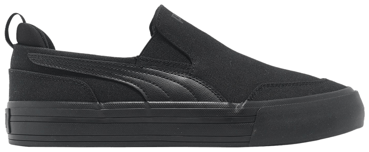 Puma Court Classic Vulc Slip On Triple Black