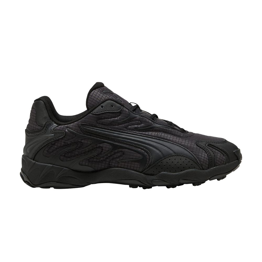 Pre-owned Puma Inhale Essentials 'triple Black' | Men's Size 9