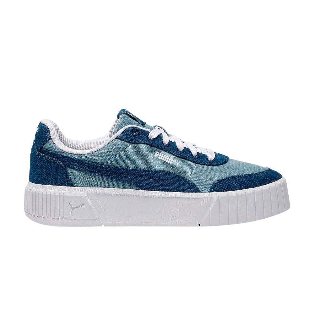 Pre-owned Puma Wmns Carina 'mia Denim' | Blue | Women's Size 8