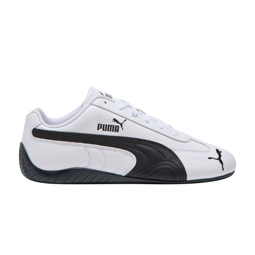 Puma Wmns Speedcat Full Leather 'White Black' | Women's Size 6.5 - 405910-03