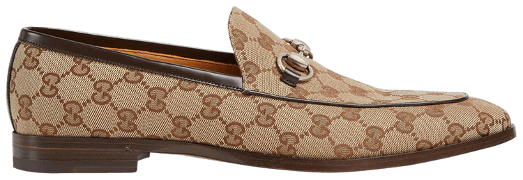 Gucci GG Canvas Loafer Ebony