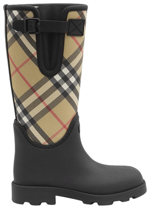 Burberry Wmns Marsh Stamp Boot Black