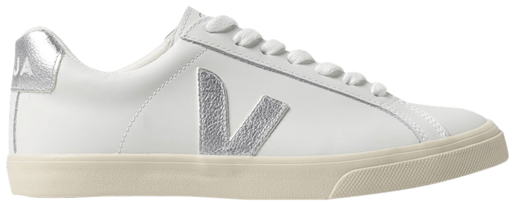 Veja Wmns Esplar Logo Extra White Silver
