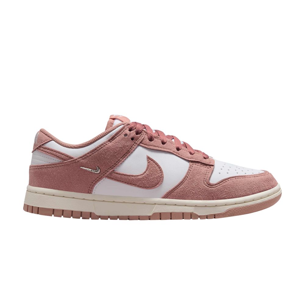 Pre-owned Nike Wmns Dunk Low 'rose Whisper Mini Swoosh' | Pink | Women's Size 10