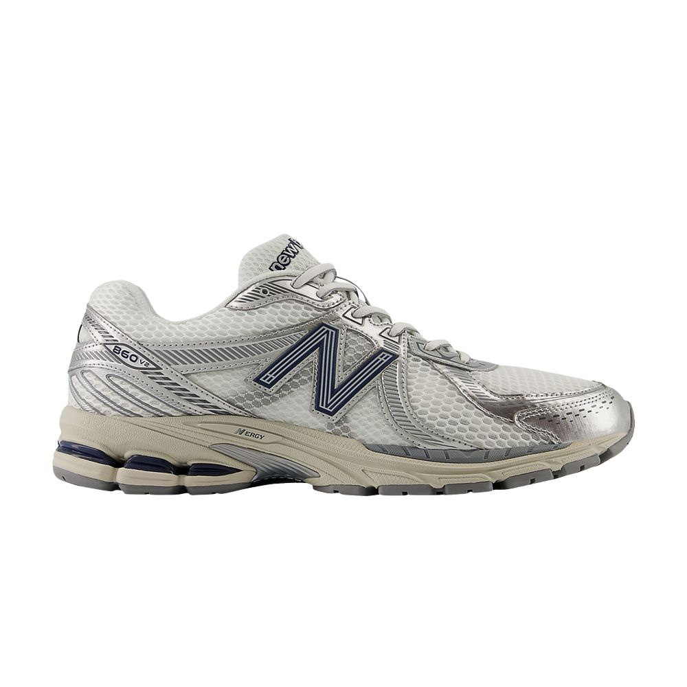 New Balance 860v2 'White Silver' | Men's Size 7.5 - ML860RG2