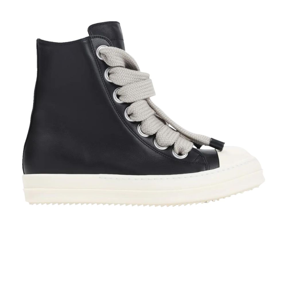 Pre-owned Rick Owens Concordians Jumbo Laced High 'black Milk' | Men's Size 43