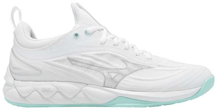 Mizuno Wmns Wave Luminous 3 White Blue Tint
