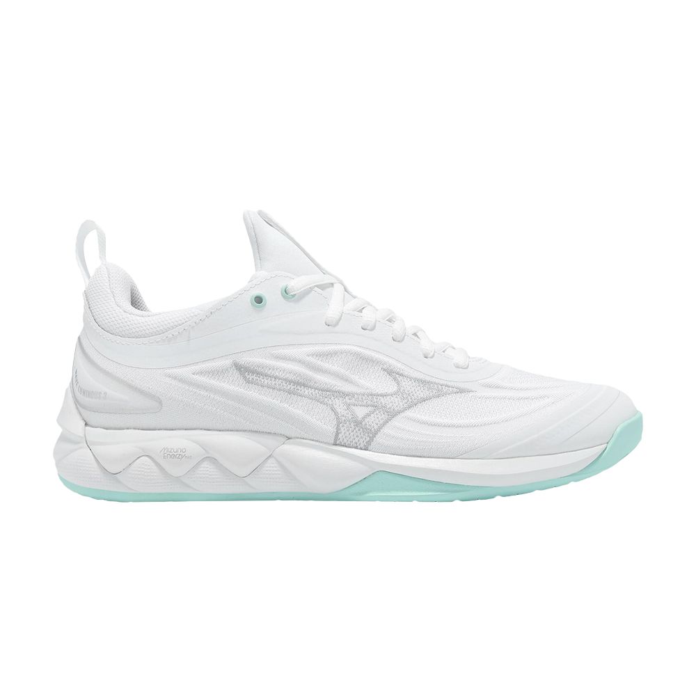 Pre-owned Mizuno Wmns Wave Luminous 3 'white Blue Tint' | Women's Size 7