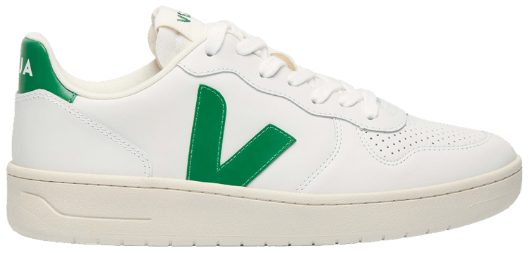 Veja Wmns V 10 White Emeraude