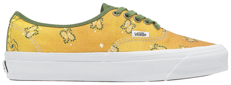 Vans LX Authentic 44 Faded Paisley Gold