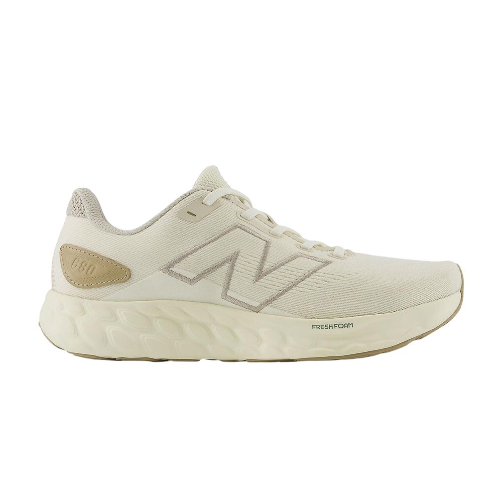 Pre-owned New Balance Wmns Fresh Foam 680v8 Wide 'angora Arid Stone' | Cream | Women's Size 5.5 In Beige