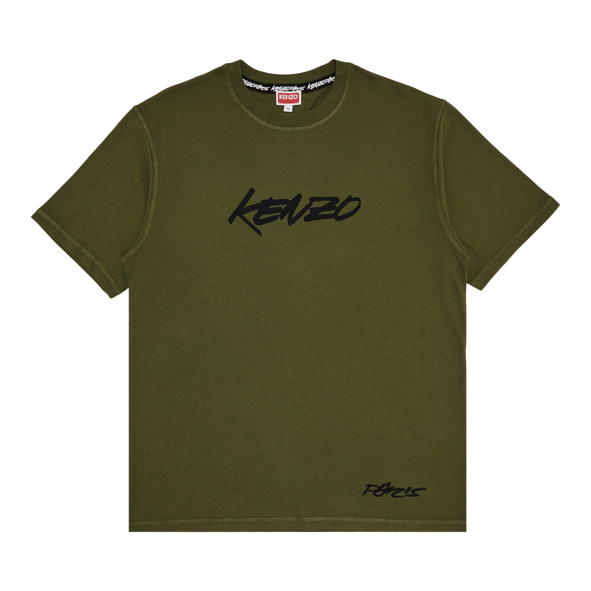 Pre-owned Kenzo Gots Futura Classic T-shirt 'khaki' | Green | Men's Size S