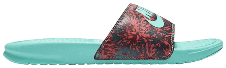 Buy Nike Wmns Benassi Print 'Floral - Hyper Turquoise' - 618919