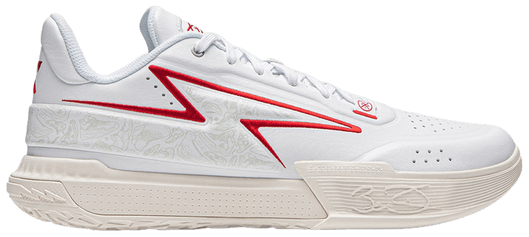 Li Ning Wade Flash YNG DNA   White Red