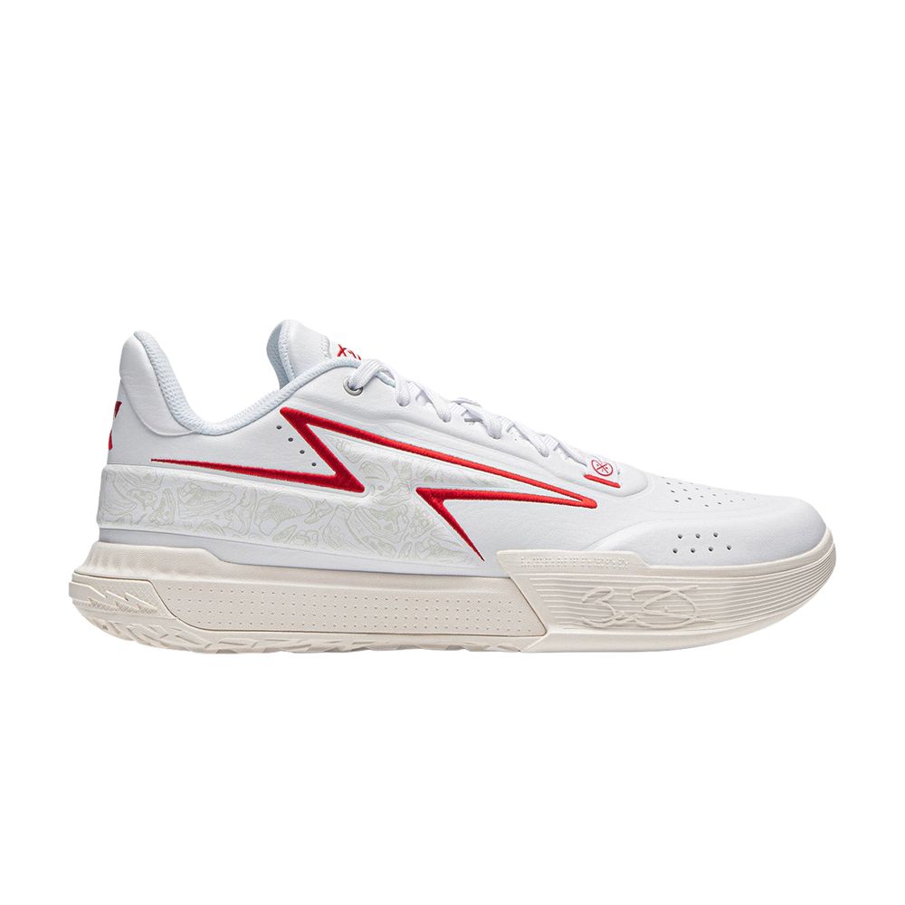 Li-Ning Wade Flash 'YNG DNA - White Red' | Men's Size 10 - ABPU039-1H