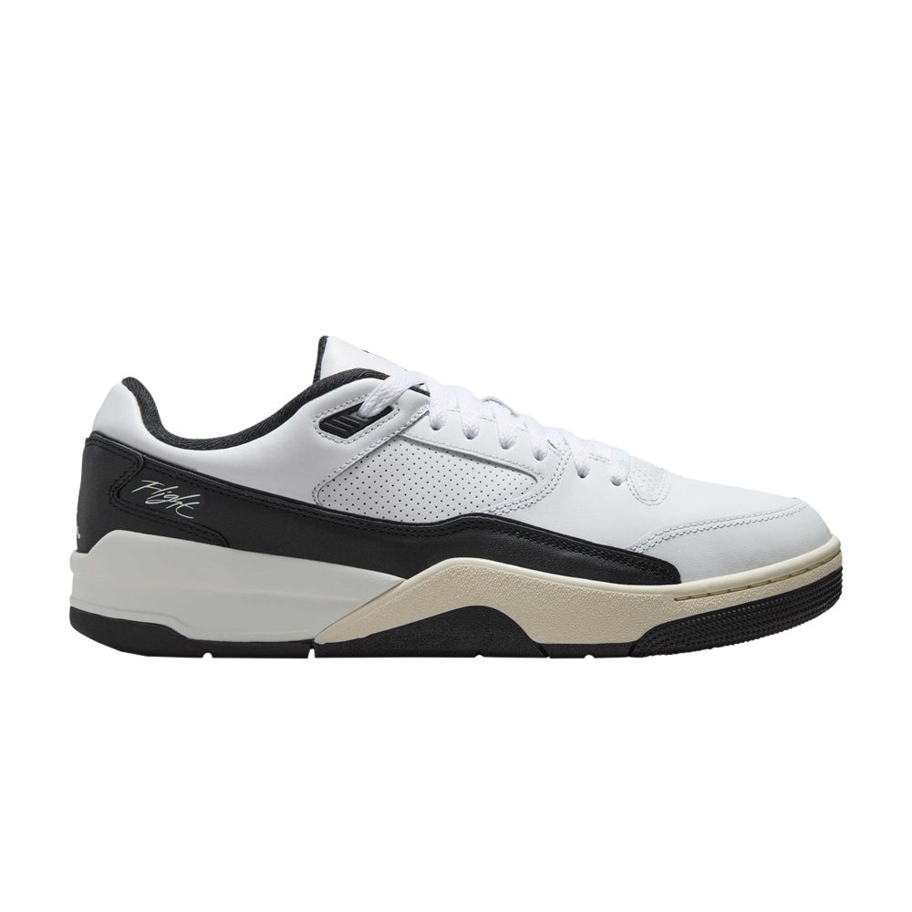 Pre-owned Air Jordan Jordan Flight Court 'white Sail Black' | Men's Size 15